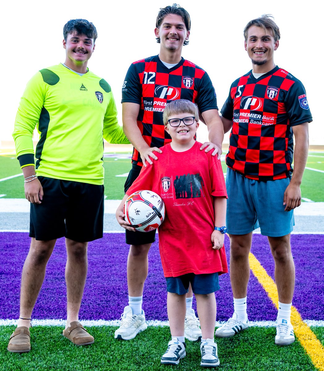 SFThunderFC's tweet photo. Game Ball winners from our June 10 match thanks to our friends at @FirstPREMIERSD @PBankcard , Roundhouse Brew Pub &amp; Matinee Accounting. Come on out Saturday for the doubleheader with @SiouxFallsCity  at 1:00 and our match vs @DuluthFC at 5:00 at USF Bob Young Field. https://t.co/zLrda5meSF