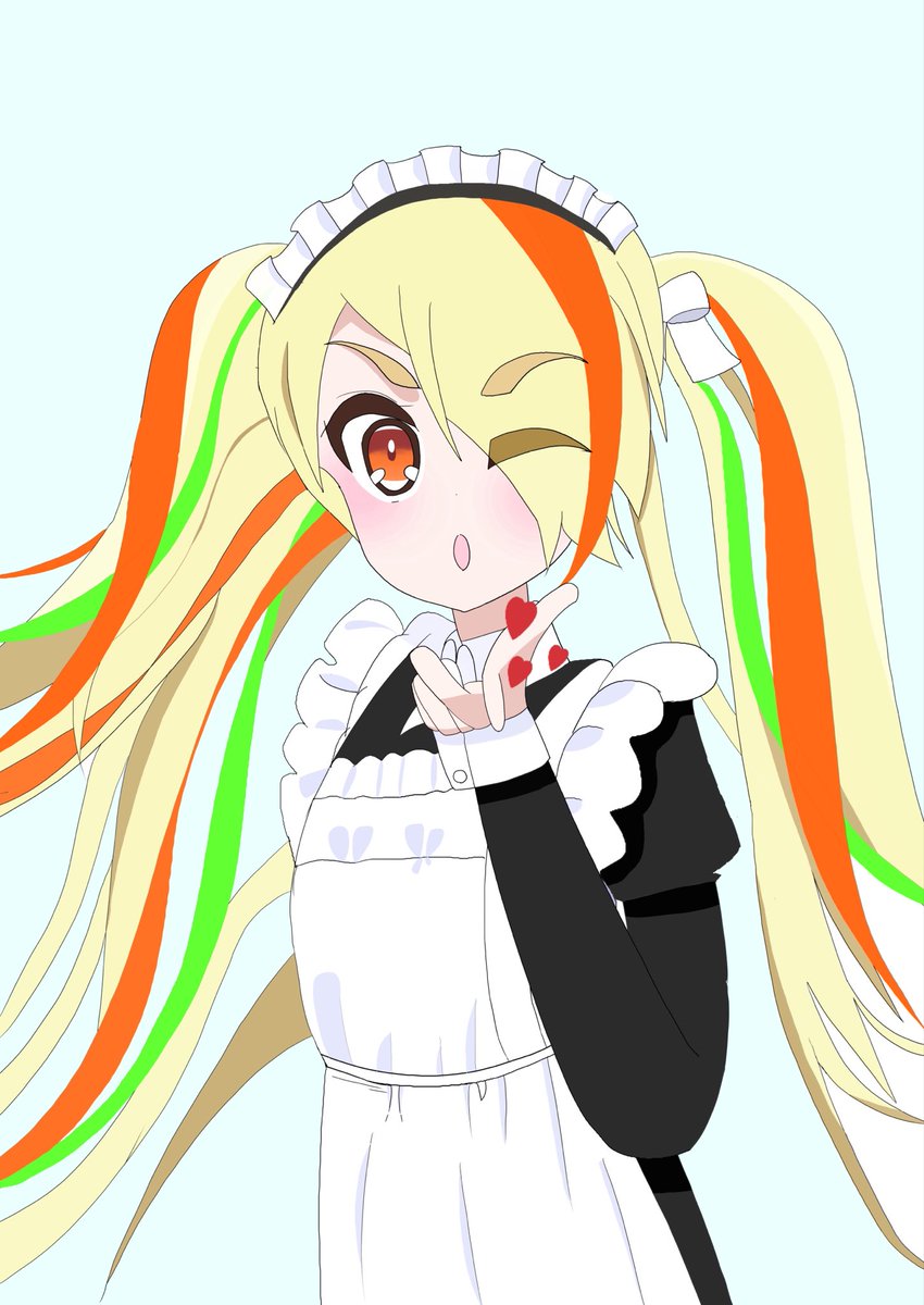 メロいサキちゃん描きたかったんだよね 🧡🫰 #drzls58