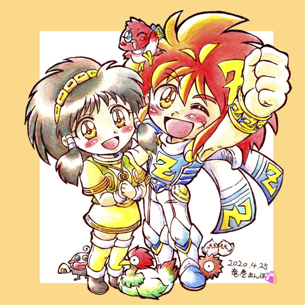 tatsumakimanbo's tweet photo. #見た人も無言で赤髪を貼る https://t.co/YXbq960uEz