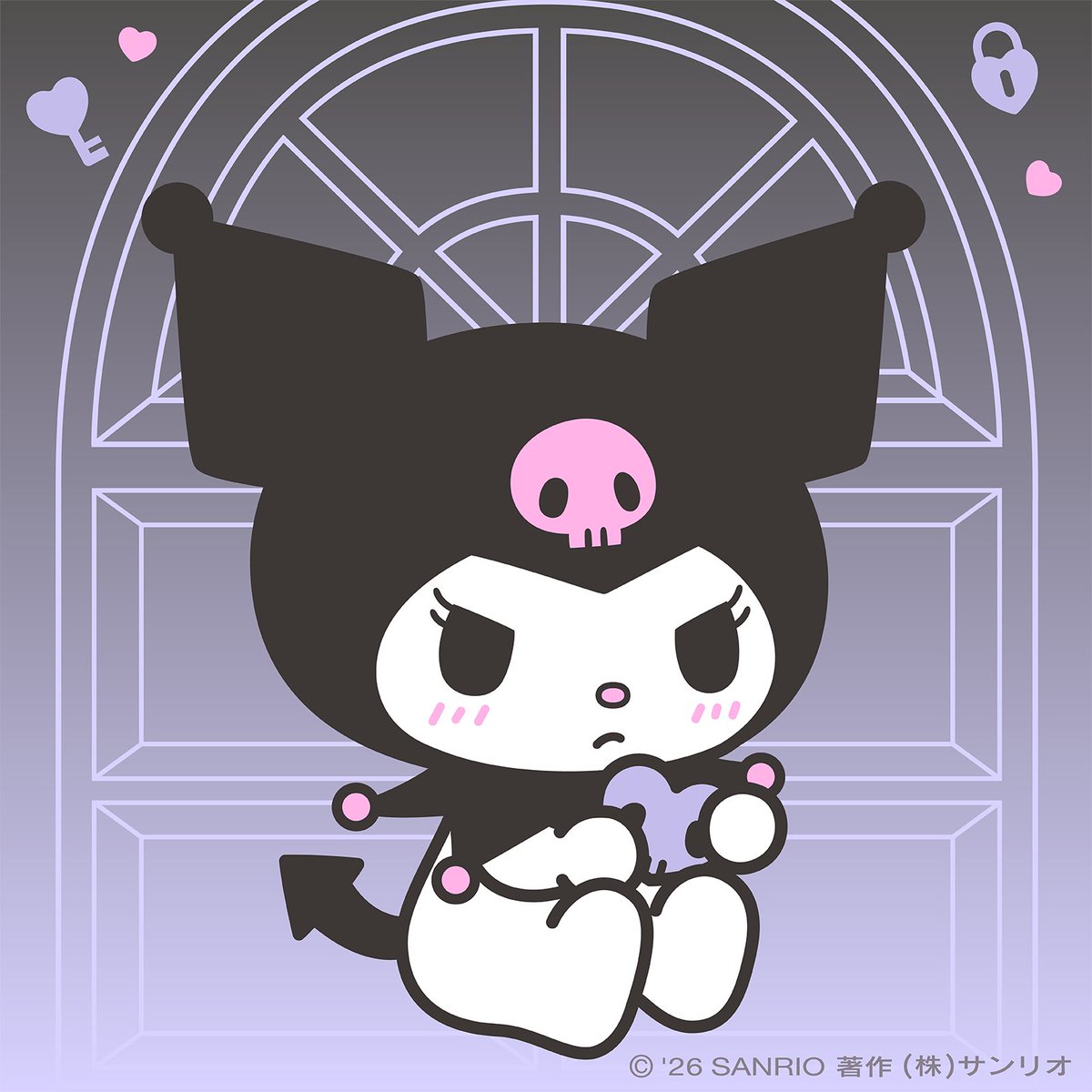 kuromi_project's tweet photo. そ、そんなに見つめるなよ！
照れるじゃないか…

https://t.co/FTWXmad27o https://t.co/EMkNzxVIDm