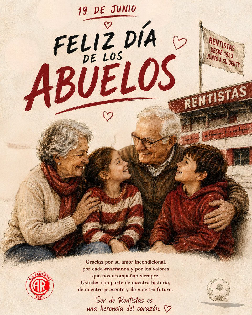 ClubRentistas's tweet photo. #SomosRentistas #TodosJuntos 🔴®️🐞⚽️ https://t.co/MKKe3hhYWy