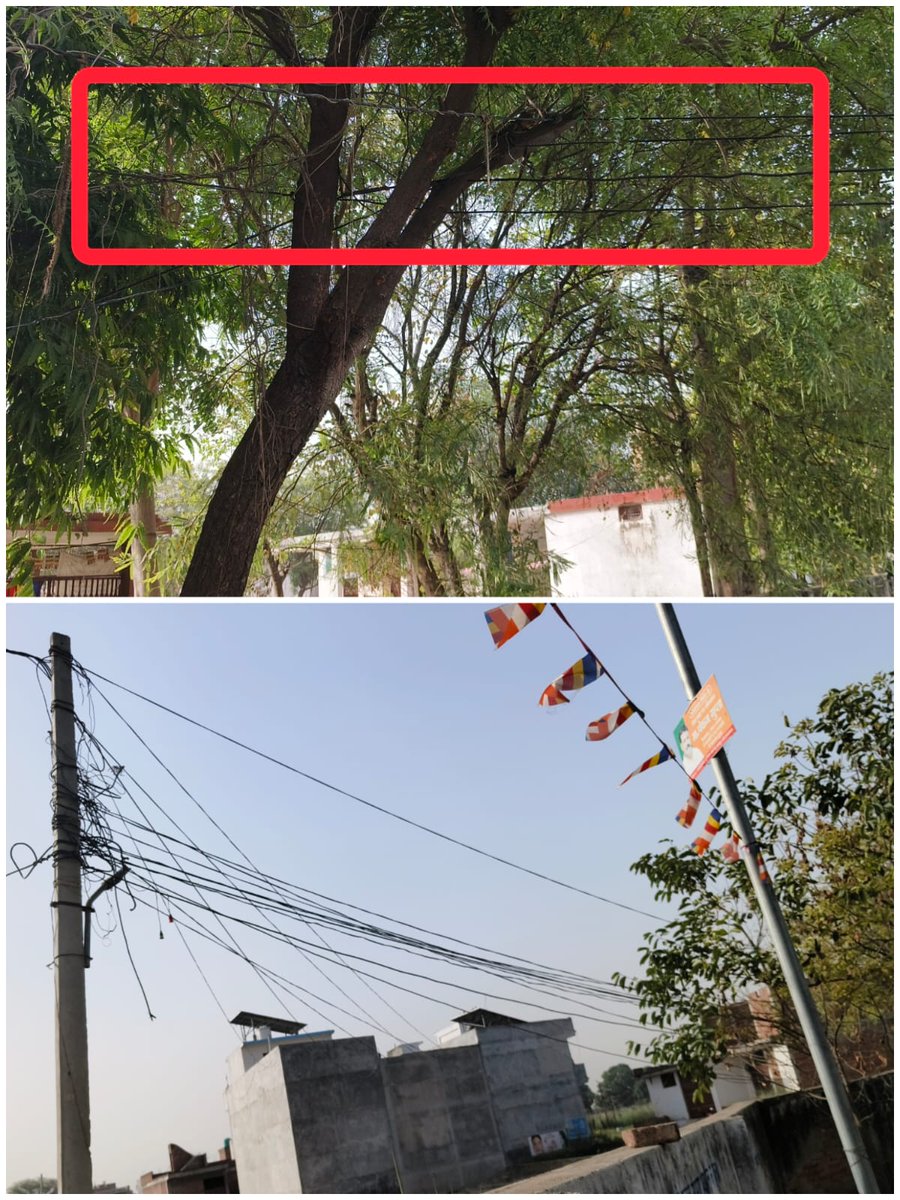 birendram_563's tweet photo. जनपद उन्नाव मे PD नगर पावरहाउस क्षेत्र  गदनखेड़ा बाईपास बुद्ध विहार के आस-पास खतरनाक तरीके से लटक रहे केबल मे आये दिन होते है बड़े फाल्ट, किसी भी समय बड़ी अप्रिय घटना हो सकती है
मा० @UPPCLLKO @MVVNLHQ @MVVNLUNNAO जी कृपया तत्काल संज्ञान लेकर समस्या का निस्तारण हो।
@MlaGupta @ANI https://t.co/iA5WturXNl