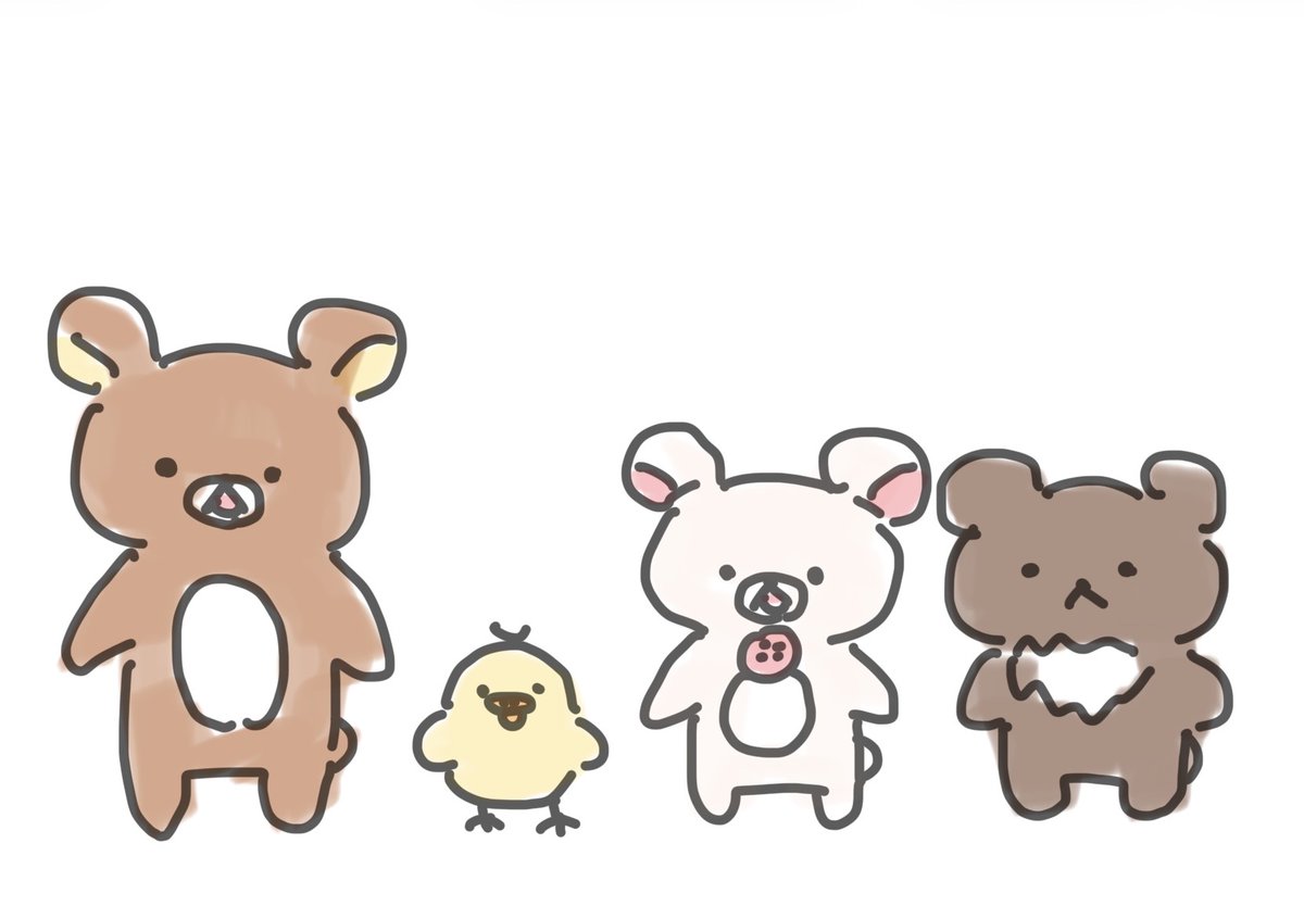 Kamonabe464313's tweet photo. うる覚えすぎてこぐまちゃんが…😭今度リベンジします

#キイロイトリ
#リラックマ
#コリラックマ
#チャイロイコグマ https://t.co/8k02qrRxLe