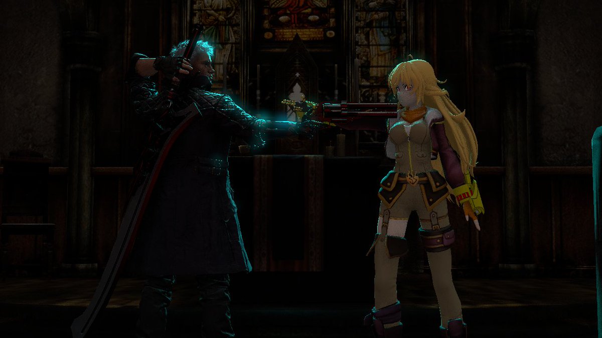 MrPhantasmYT21's tweet photo. Burning Devil! ( Yang Vs Nero ) ( DMC VS RWBY )
#SFM #SourceFilmMaker #RWBY #DevilMayCry #Crossover #Crossoverfight https://t.co/5YcCaE6rto