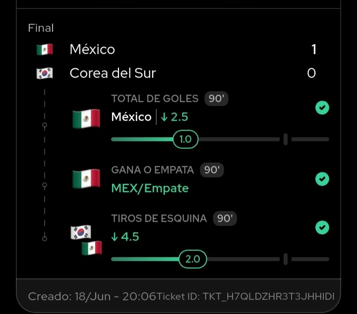 Bearcubinp's tweet photo. Durante el partido decidí meter unos parlays y o bb, ganadoras papá. 🔥🥵
#SelecciónMexicana #mundialdefútbol2026 #mexico #futbol https://t.co/RIbXVqsrN0
