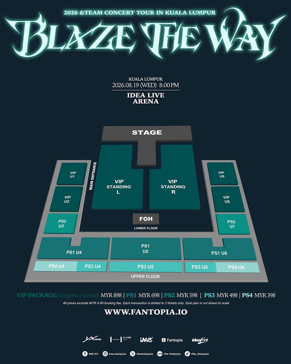 13Richmate's tweet photo. [WTS] 2026 &amp;TEAM CONCERT TOUR ‘BLAZE THE WAY’ IN KUALA LUMPUR❤️‍🔥

📅2026.08.19

• 2 tickets VIP STANDING L
• 2 tickets VIP SEATED U9

Seated together 
Foreigners ok to buy

DM📨
#andTEAM
#ASIATOUR_BLAZETHEWAY
#BLAZETHEWAY_KUALALUMPUR
#andTEAMinKL
#andTEAMinMY
#iMeMY #iMeMalaysia https://t.co/eIv04uZZJV