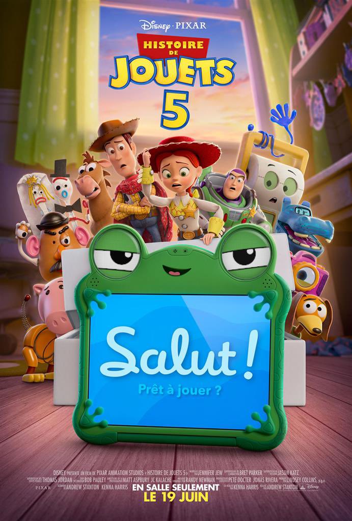 Noahduquebec's tweet photo. Verdict on #ToyStory5 🤠🚀: It's visually stunning and it warms the heart to see the gang again. However, the story struggles a bit to reinvent itself and you can feel the franchise stretching. A good, nostalgic family movie! https://t.co/9XzyJ6JMt7