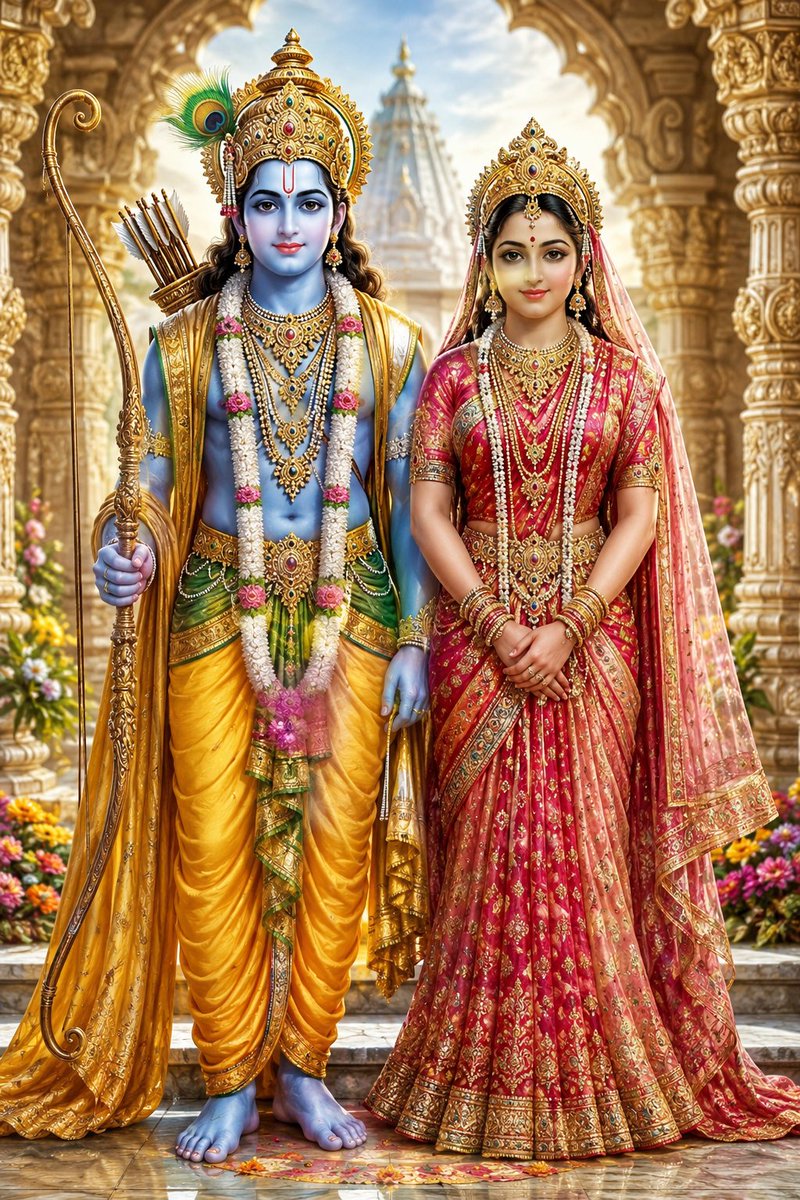 VIKRAM_HYV's tweet photo. मंगल भवन अमंगल हारी।
द्रवउ सो दसरथ अजिर बिहारी॥
अर्थ: हे दशरथ नंदन श्रीराम! आप मंगल के धाम और सभी अमंगलों का नाश करने वाले हैं, मुझ पर कृपा कीजिए। https://t.co/M2E480A2Fr