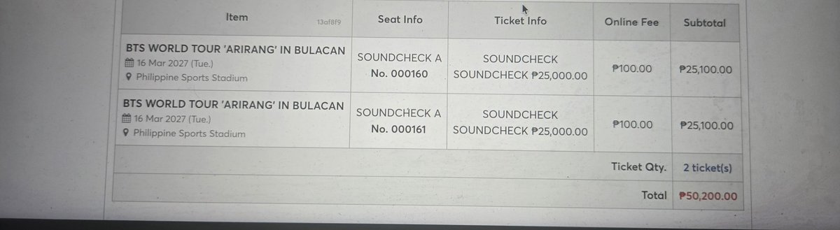 ranjithachoudry's tweet photo. I got soundcheck aghsjsjsj i really got soundcheck for Phillipines i thought i was dreaming until now 
#BTS_ARİRANG #BTS_WORLDTOUR_ARIRANG https://t.co/F8sXyywuiT