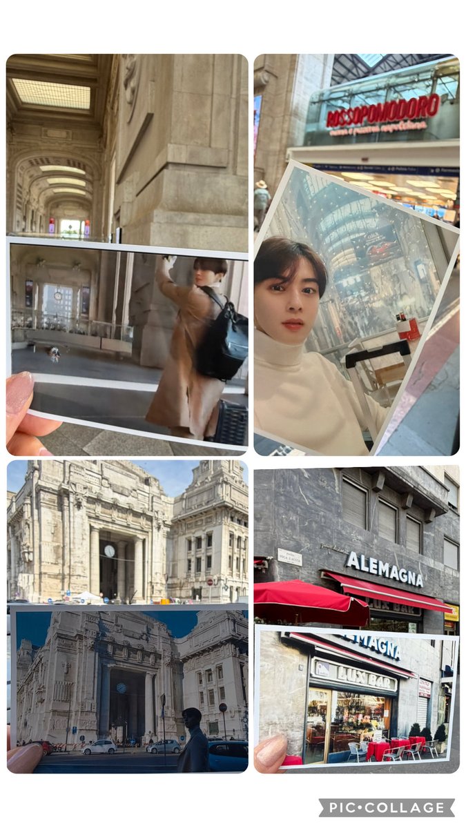 maymay2575's tweet photo. イタリア🇮🇹へ思い立って1人旅してきました。ウヌくんの聖地を探しに…。3都市を巡りました。1人だといろいろ大変なこともありましたが、探すのは楽しかった❣️
まずはミラノ編🩵ミラノ中央駅とDuomo周辺。

#CHAEUNWOO #차은우 
#チャウヌ #車銀優
#milano  #italy
@CHAEUNWOO_offcl https://t.co/PMST0GYzPk