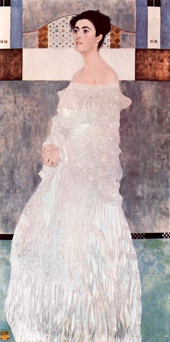 SantiagoArwct5's tweet photo. Portrait of Margaret Stonborough-Wittgenstein, 1905 by Austrian Symbolist artist Gustav Klimt. 
Neue Pinakothek (Nueva Pinacoteca) Munich https://t.co/3GPf6VkJrM