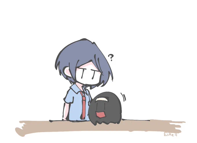 奏さんと文香さんっぽい謎の生き物です