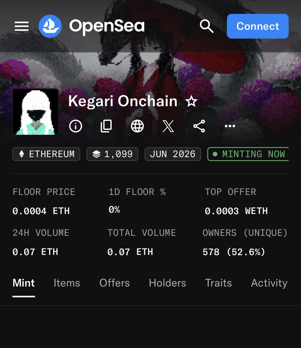 miswaue's tweet photo. Max minted this one onchain and floor price is higher than mint price.This will be sold out soon as expected I expected

NFA
DYOR https://t.co/fufFghJoLU