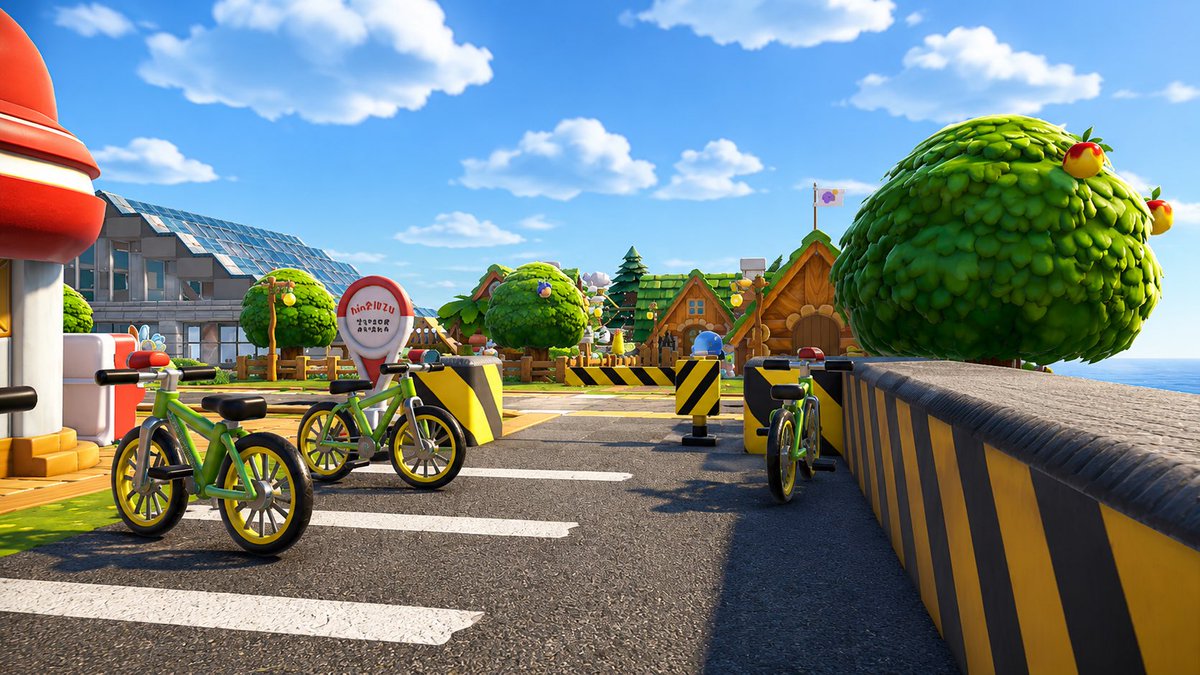 Luqicss's tweet photo. Welcome to Pokopia Bike Rental! 🚲
500 Lifecoins per day.
Helmets not included. Crashing into trees is your own responsibility. 🌳😂
#Pokopia 

⚡:
Rent a bike and explore the island!
🌊:
How much?
⚡:
500 Life coins.
🌊:
The island suddenly looks very walkable. https://t.co/faTaCuBhgk