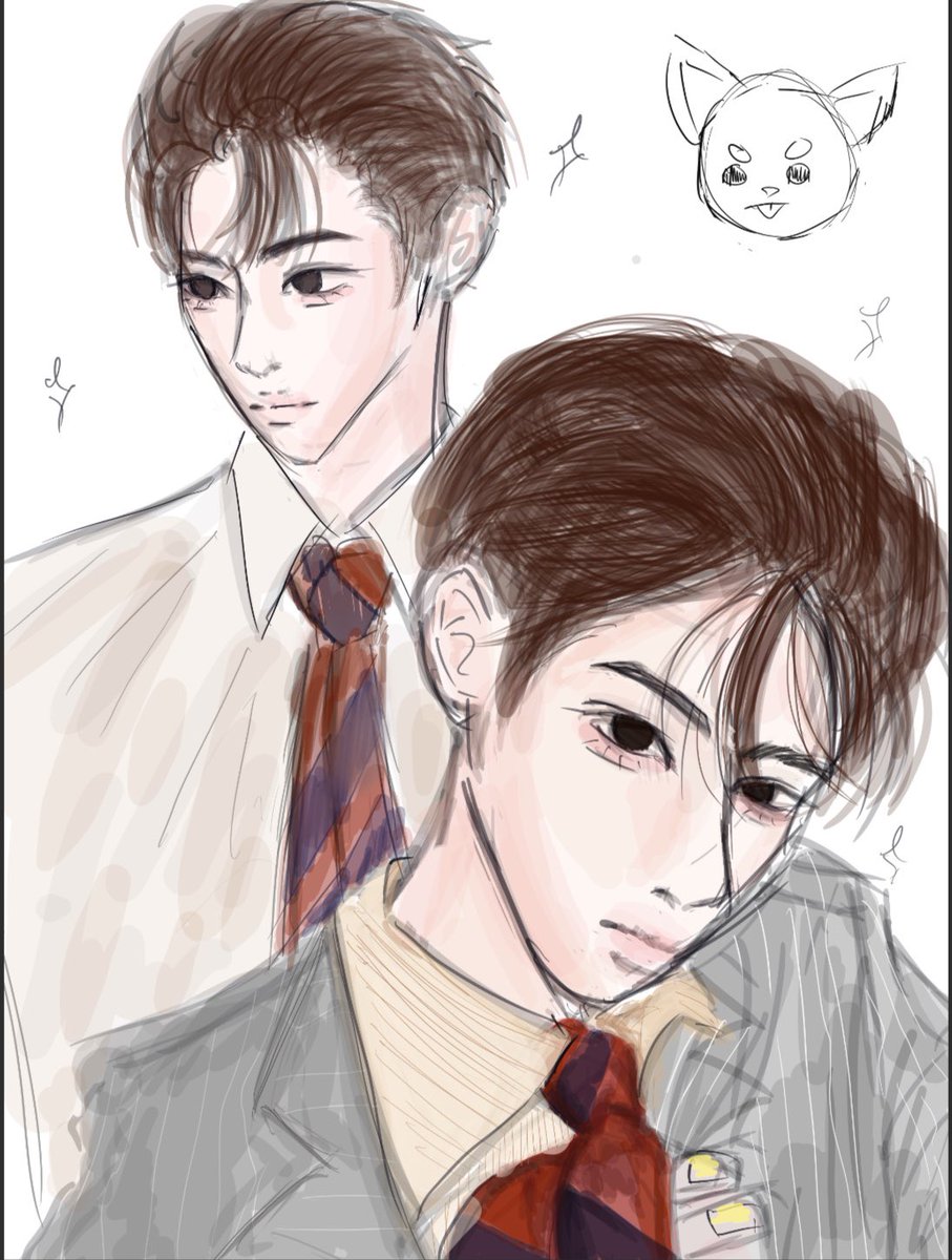 delicate1020's tweet photo. 건호그리기 #cortis #건호 #fanart https://t.co/6tqsdenWx1