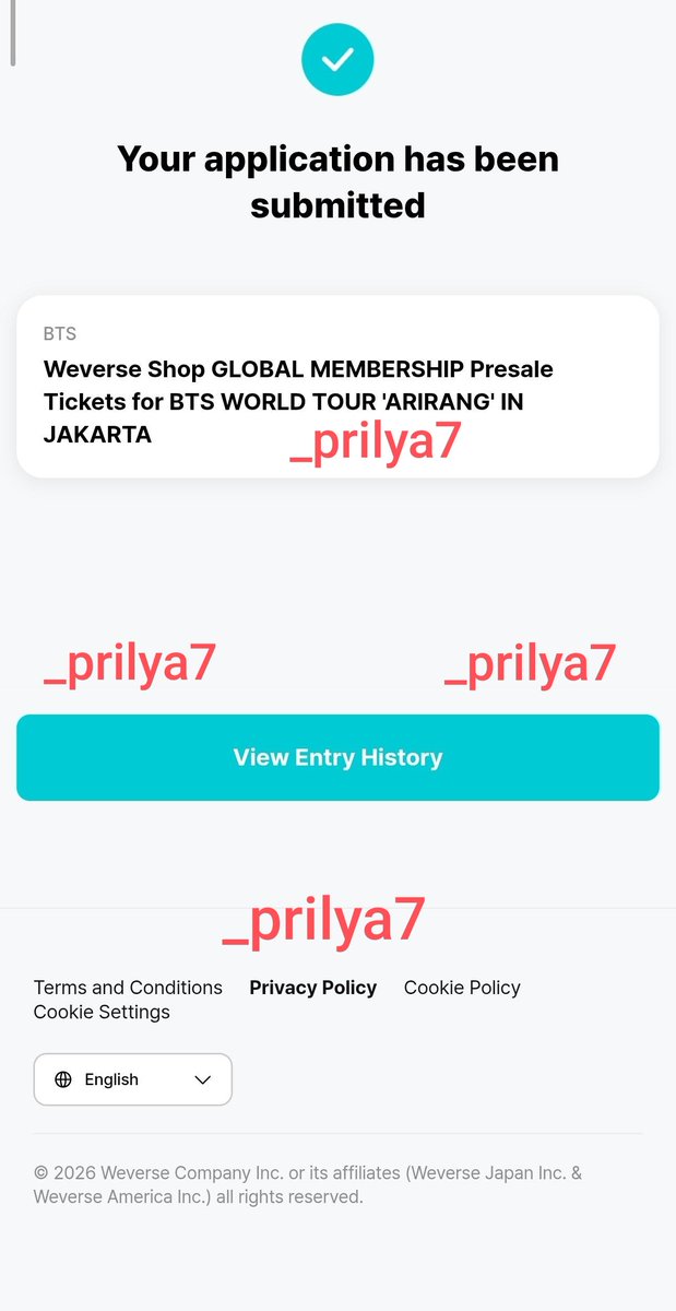 _Prilya7's tweet photo. haiii guys aku mau rent membership bts punyaku sendiri.
karna tgl 9 Juni kmrin udah dapet tiketnya di presale pake membershipnya temenku. kalo yang minat boleh dm 🫰🏻💜

1code untuk 1 orang aja &amp; tidak sharing
army💜 https://t.co/1NKSywqJk3