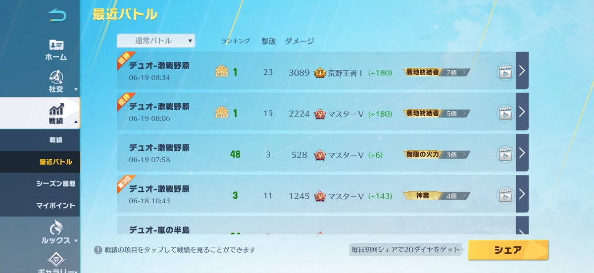 _boku9's tweet photo. ソロデュオ２連ドンで初荒野王者！🙂
荒野もっと極めたい🥺誰かフレンドなりましょう https://t.co/7No5gqfgUN
