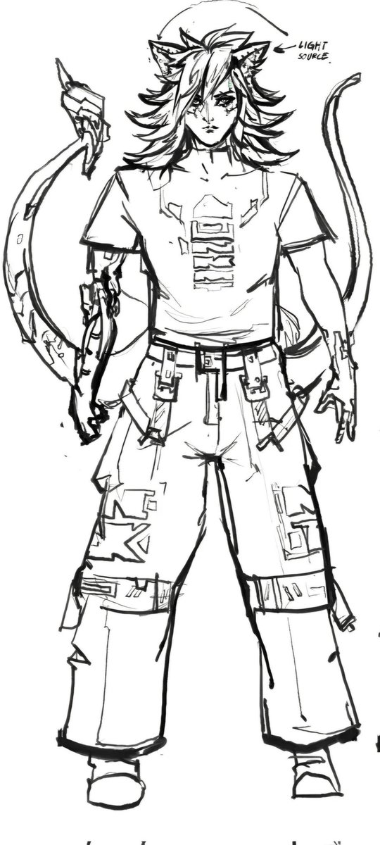 Tarin_Vtuber's tweet photo. Just a tease of my upcoming #updatedmodel reference sheet!

I'm looking for a 3d model but the sketch looks soooo good!
#vtuber
#redebut
#vtubermodel
#art
#reference
#sketch
#vgen
#cyberpunk
#smallstreamer
#independentvtuber
#twitch
🎨: @ellinsworth @ vgen https://t.co/wjAiqvpeuh