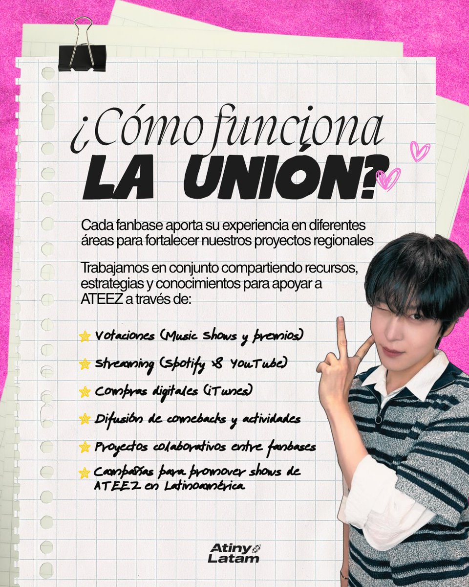 ateezperu's tweet photo. 📢 ATINY LATAM

Este comeback podrás acudir a tu fanbase de confianza para cualquier duda o consulta que tengas‼️

Contamos con tutoriales y guías para votaciones, streaming y compras 🔥

#ATEEZ #ATINY #atinylatam https://t.co/xEDVuFN8Kp