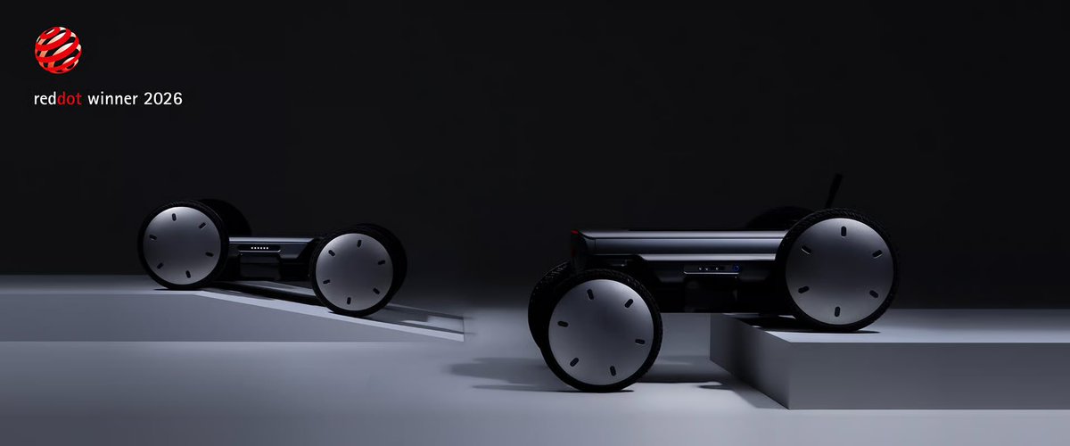 AutosyMas's tweet photo. #Hyundai ganó los #RedDotAwards por su desarrollo #MobED, una plataforma robótica móvil de nueva generación diseñada para desplazarse con estabilidad sobre superficies irregulares, pendientes y obstáculos urbanos.
@HyundaiMotorMex #noticias #automotive https://t.co/bnkPpcButA