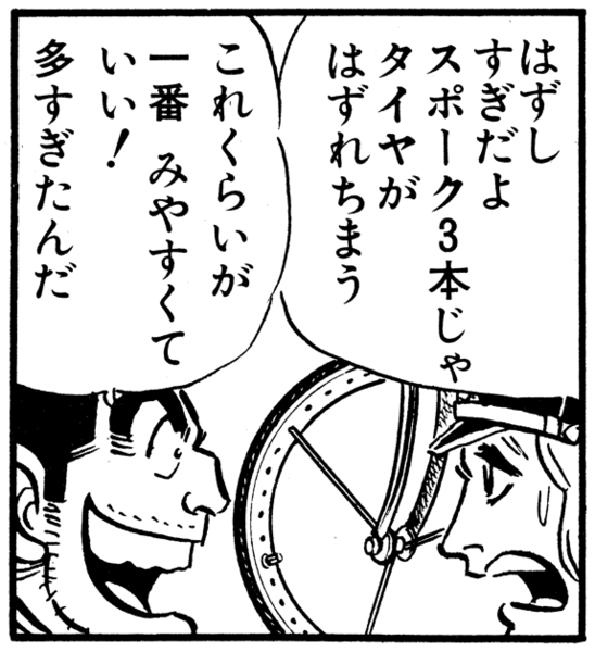 CYCLEGETTER's tweet photo. 自転車をメチャクチャ軽量化する話なつかしい https://t.co/MxNpUEr8pI