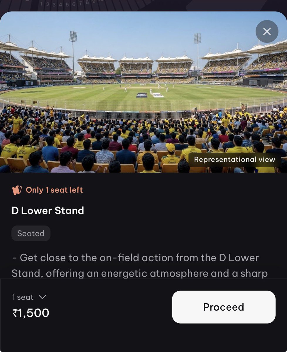 featurephoneguy's tweet photo. @Keerthi86591427 @TNCACricket @BCCI @tnpoliceoffl This guy is selling ₹1500 worth ticket for ₹2000. Kindly take action

@tncybercrimeoff https://t.co/fOVKCnXpc4