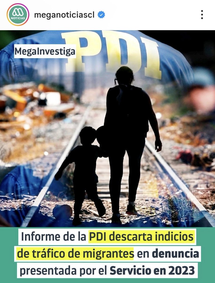 RobertoMerken's tweet photo. 🔴 Después de más de tres años de investigación, la PDI concluye que no ha sido posible determinar la existencia de tráfico ilícito de migrantes en la denuncia presentada por el Servicio Nacional de Migraciones.

Cuando la política convierte hipótesis en certezas y titulares en sentencias, el daño ya está hecho. Porque las rectificaciones nunca tienen la misma cobertura que las acusaciones.

Con la migración, como con cualquier tema, los hechos importan más que el miedo.