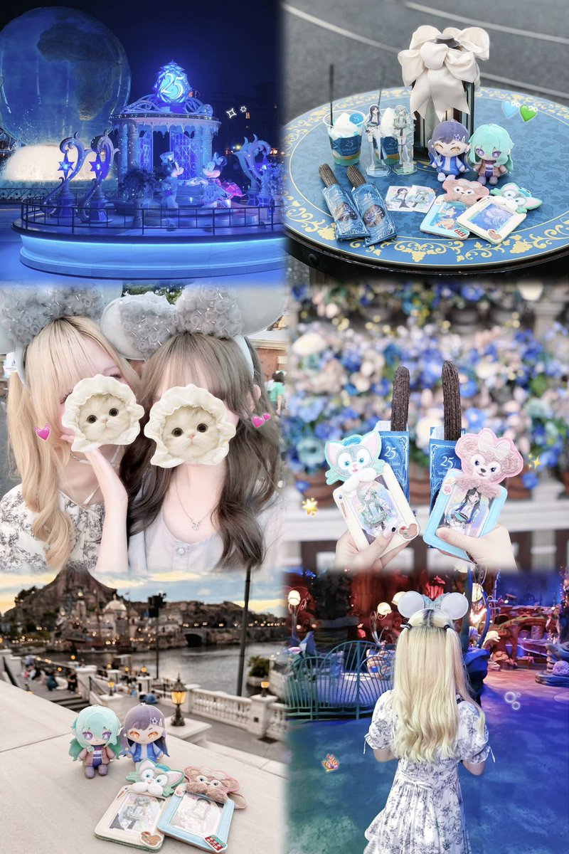 TAGMERMAID's tweet photo. だいすきな友達とだいすきな夢の国🫧.·
 #東京ディズニーシー https://t.co/fuoHFKIl8A
