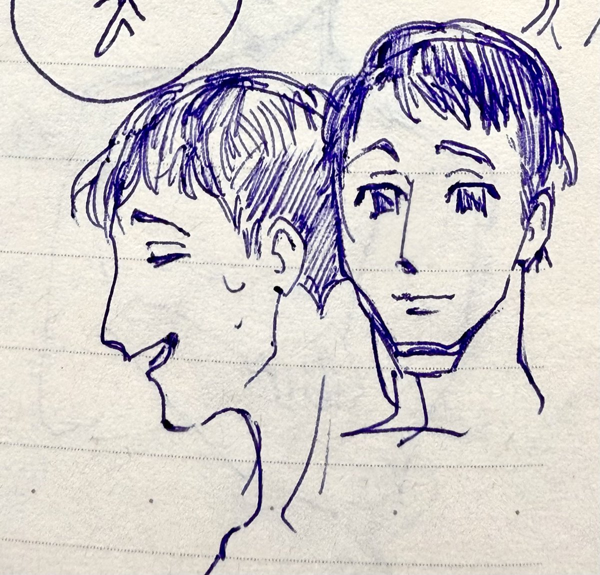 Lietashi's tweet photo. made a new oc that i almost gave male pattern baldness to https://t.co/QPjFHboOBS