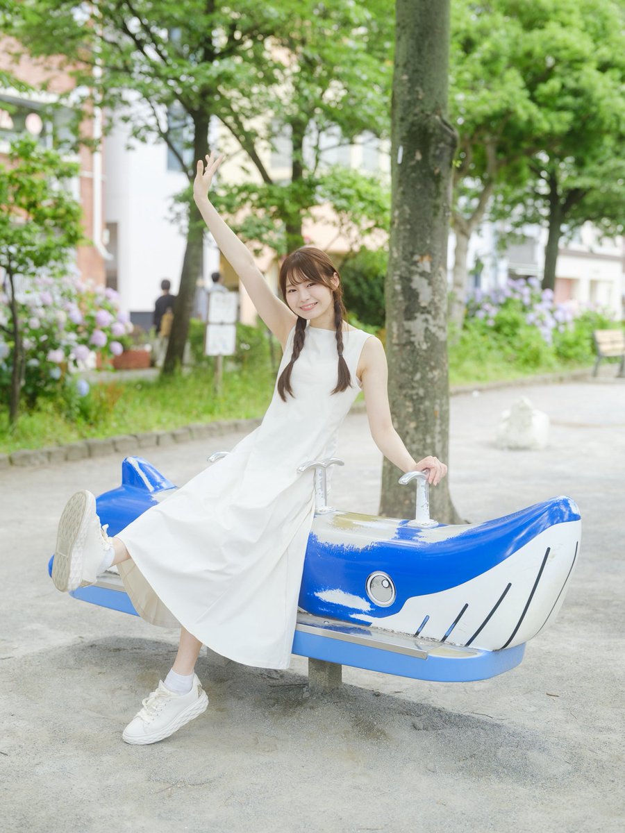 kamijo__rei's tweet photo. 大人になっても公園で遊びたい〜🛝！あそぼー！♪
#ポートレート https://t.co/OKEb3238Mr