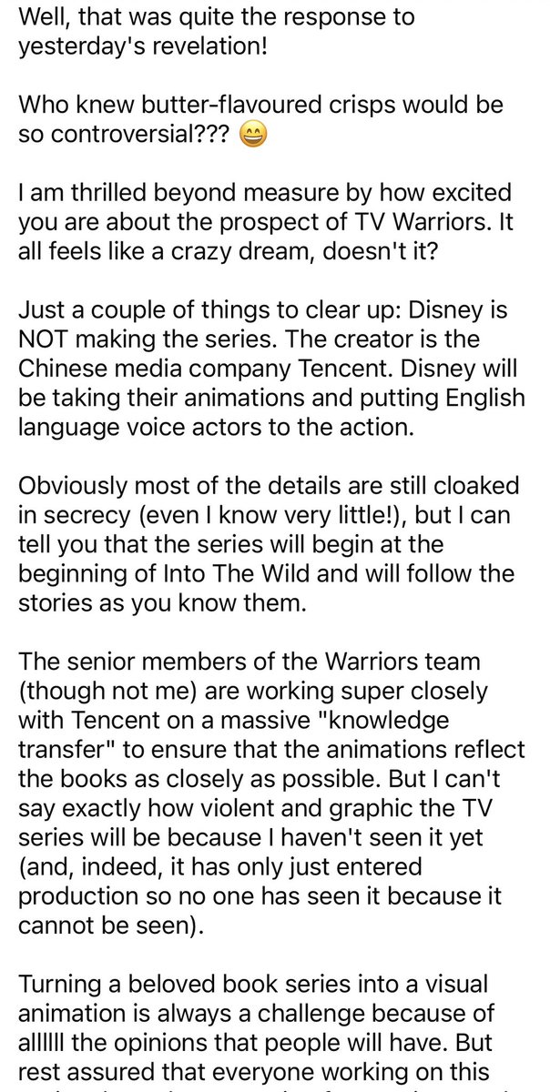 CorgiArtsi's tweet photo. Okay this statement from Vicky makes me feel slightly more optimistic. https://t.co/w6ZeSa14RY