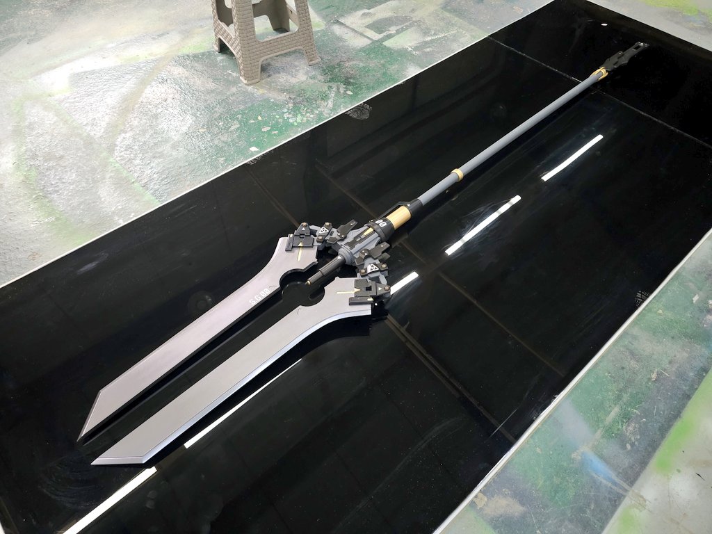 artJ89665930's tweet photo. [ Mecha Spear ] 완성!
길고긴 여정이?
이제 끝났내^^
아쉬움도있고
부족함도 있지만
여기까지^^
끝~~~~~~~~~

#mecha  #cyber #cosplay #소품제작 https://t.co/Km5okzYNb5