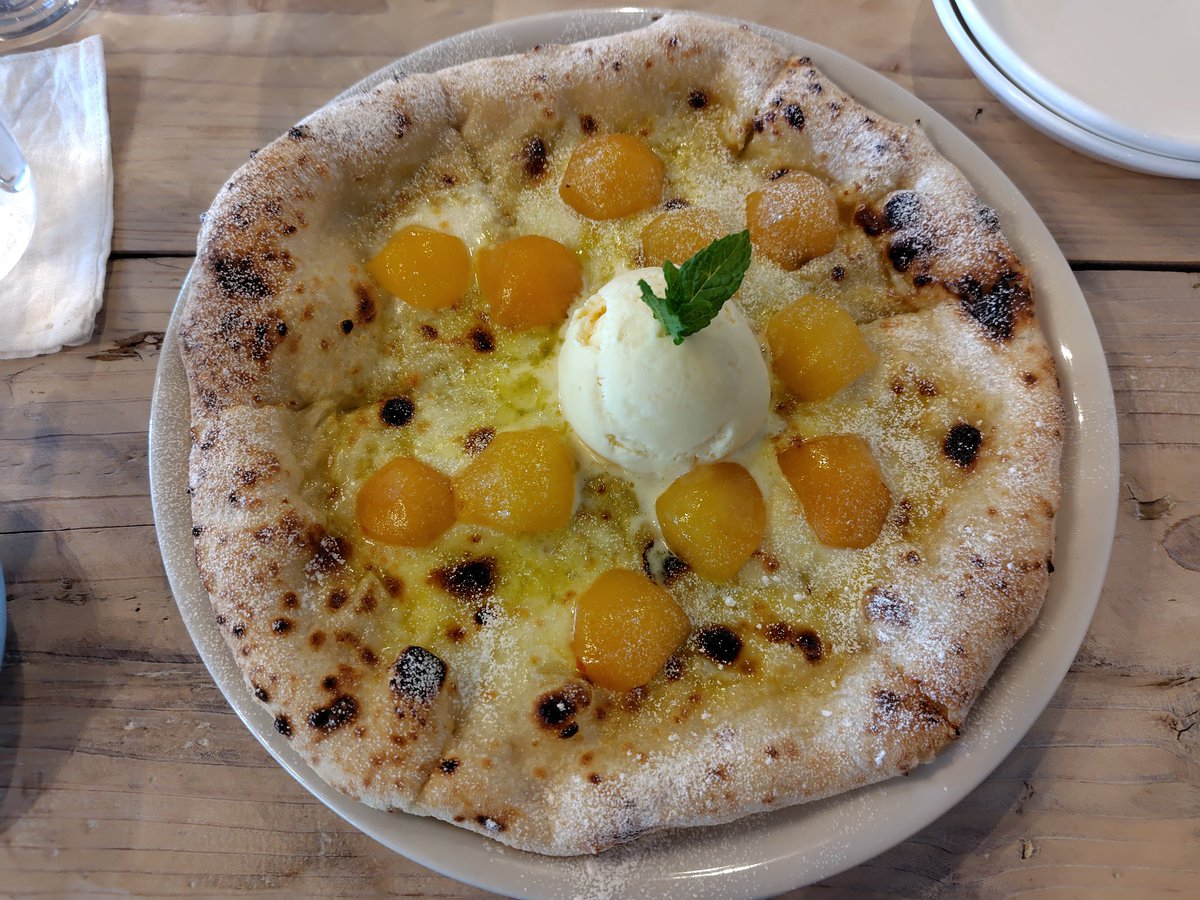 dolce_mode_'s tweet photo. オリーブがのった🍕🫒ハニーローザの🍕 https://t.co/cN9kohsqyC