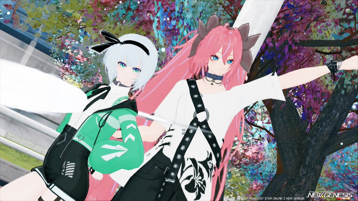 12369MMOGucj2yx's tweet photo. #PSO2NGS_SS
#無加工SS
皆おはみょ～ん😵zzz
気づけばお昼過ぎてたわ、せっかくの休みなのに勿体ない🤣
ま、それはさておき今回は久しぶりに再会した仲良しアークスの方とのツーショットです😊
あいも変わらず可愛い💞ありがとみょ～ん(●´ω｀●)b https://t.co/UVJhdmMw8F