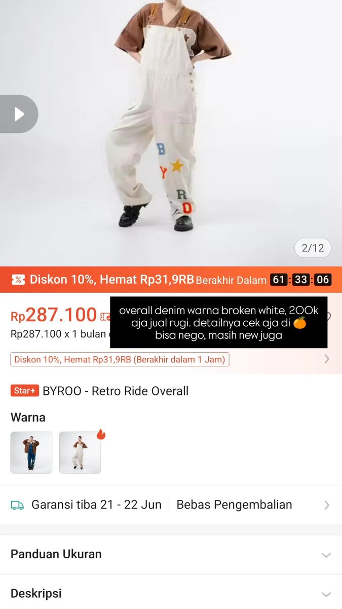 causeilovenji's tweet photo. preloved guys masih new blm pernah dipakeeeeee, bisa 🍊 detailnya dm aja yah 🫶 https://t.co/luRF9eKiMM