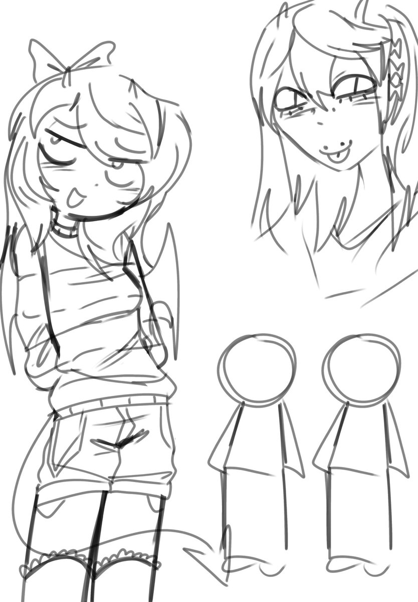 itssapplehead's tweet photo. Getting Yuki ready for artfight https://t.co/FvNRTHTC1s