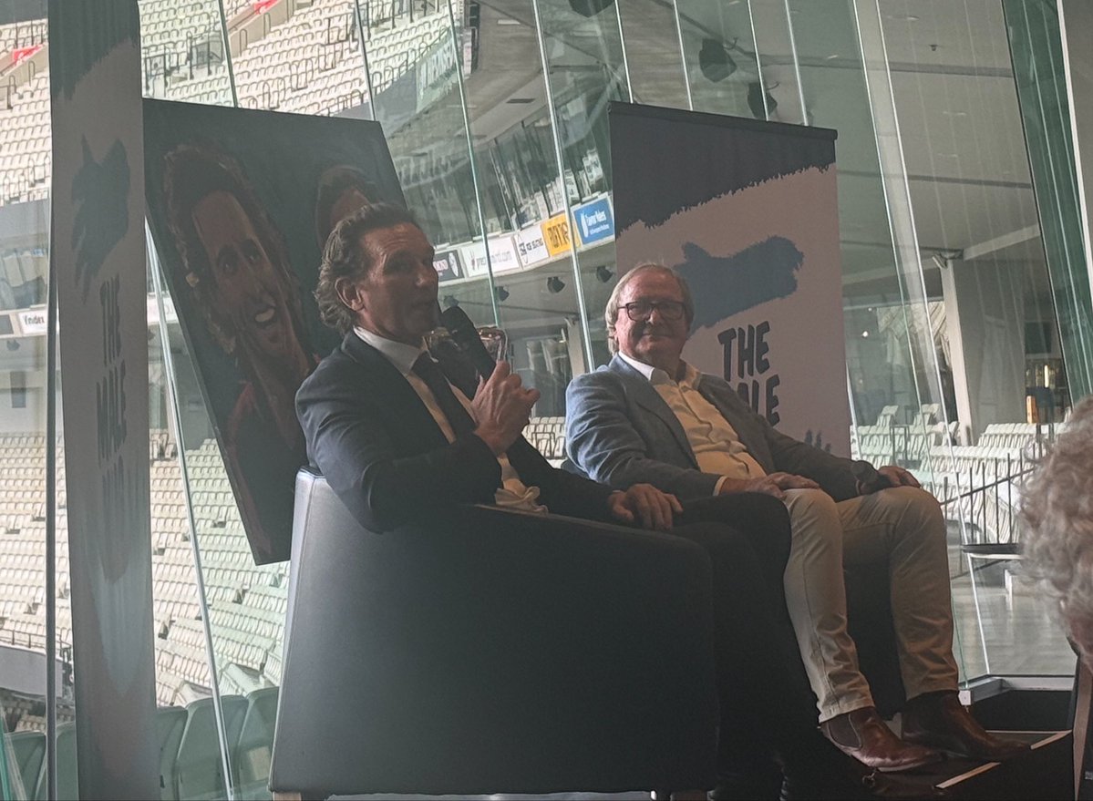tommorris32's tweet photo. James Hird at a men’s mental health function today: 

“Loving the club is not enough…  If I didn’t believe that I could coach at the level and do it well, then I wouldn’t put my hand up.”

@7AFL @1116sen @themalehug https://t.co/qSEKFEFdB3