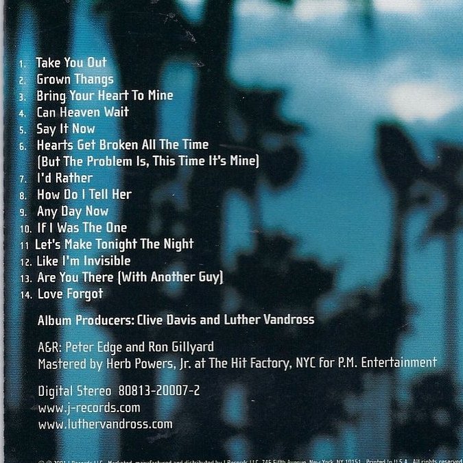 RatedRnB's tweet photo. 25 years ago today, Luther Vandross released his self-titled album.  

What are 2⃣ of your favorite songs? https://t.co/TstrgOtvXH