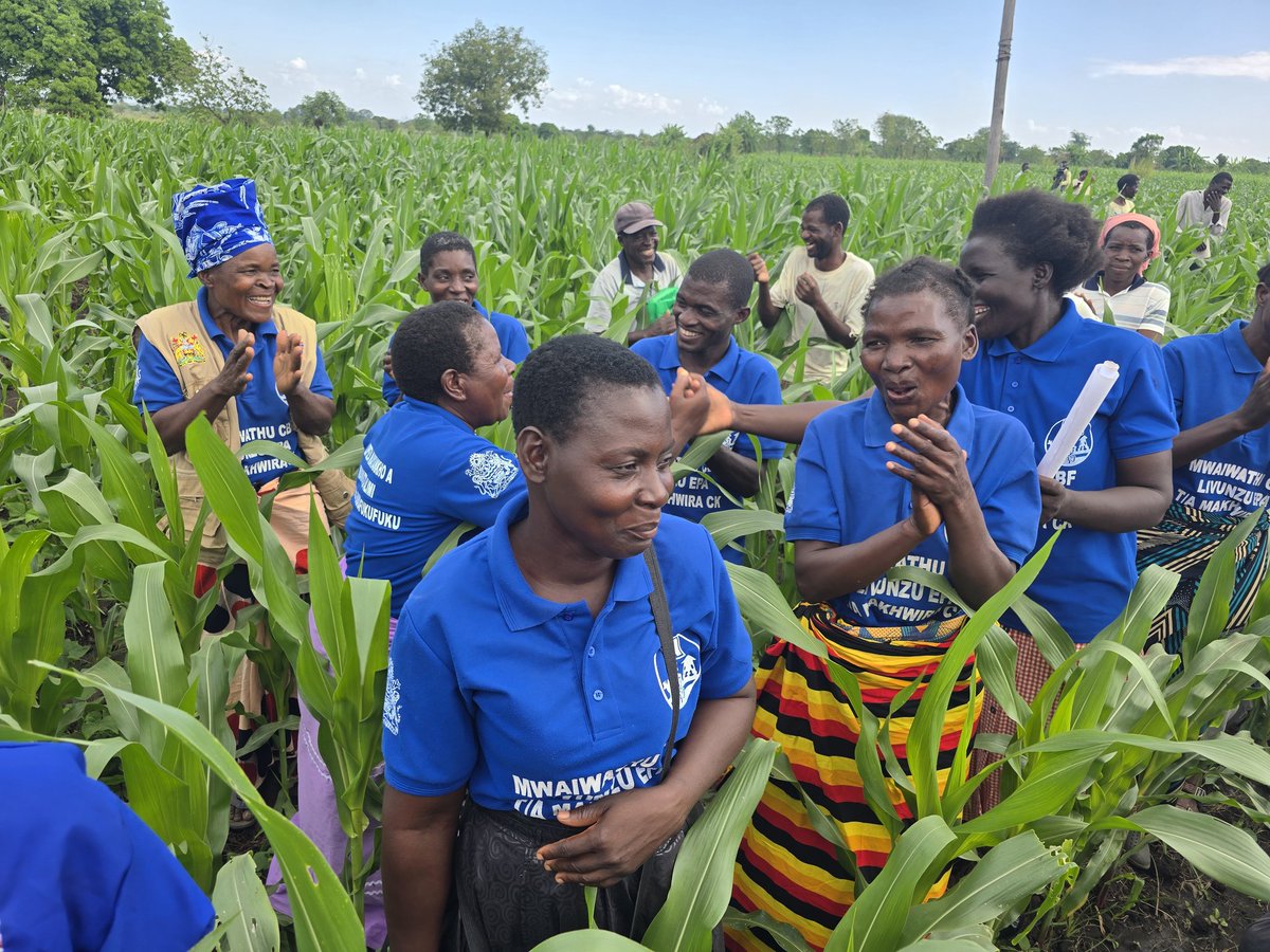 FAOMalawi's tweet photo. He was joined by FAO Representative in Malawi, Ali Said Yesuf, who encouraged communities to use the support efficiently by adopting good agricultural practices, inorder to restore production, improve food and nutrition security and strengthen resilience.  2/2 https://t.co/X6VQrzN6Sy