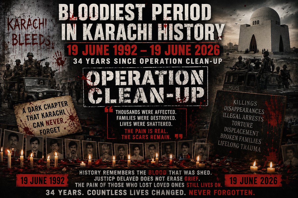 AnnieBmqm90's tweet photo. #یوم_سیاہ_19_جون 

History remembers the blood that was shed 🩸🩸🩸🩸🩸🩸🩸🩸🩸🩸🩸🩸🩸🩸🩸
34 Years. Never Forgotten.

@OfficialMQM @PmlnMedia @pmln_org https://t.co/bPORkrSFRi