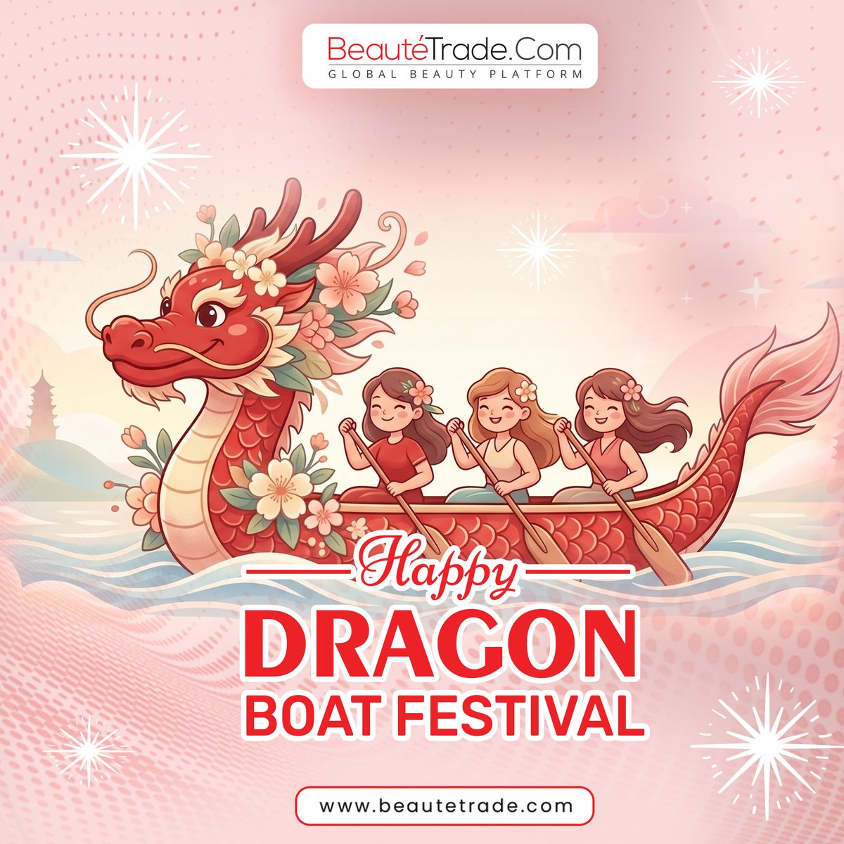 beautetrade's tweet photo. Happy Dragon Boat Festival!
May this special occasion bring new opportunities, stronger partnerships, and continued success to beauty businesses around the world. Let's celebrate culture, teamwork, and progress together.
#HappyDragonBoatFestival #BeautéTrade #BeautyBusiness https://t.co/LSbsSSSZ2w