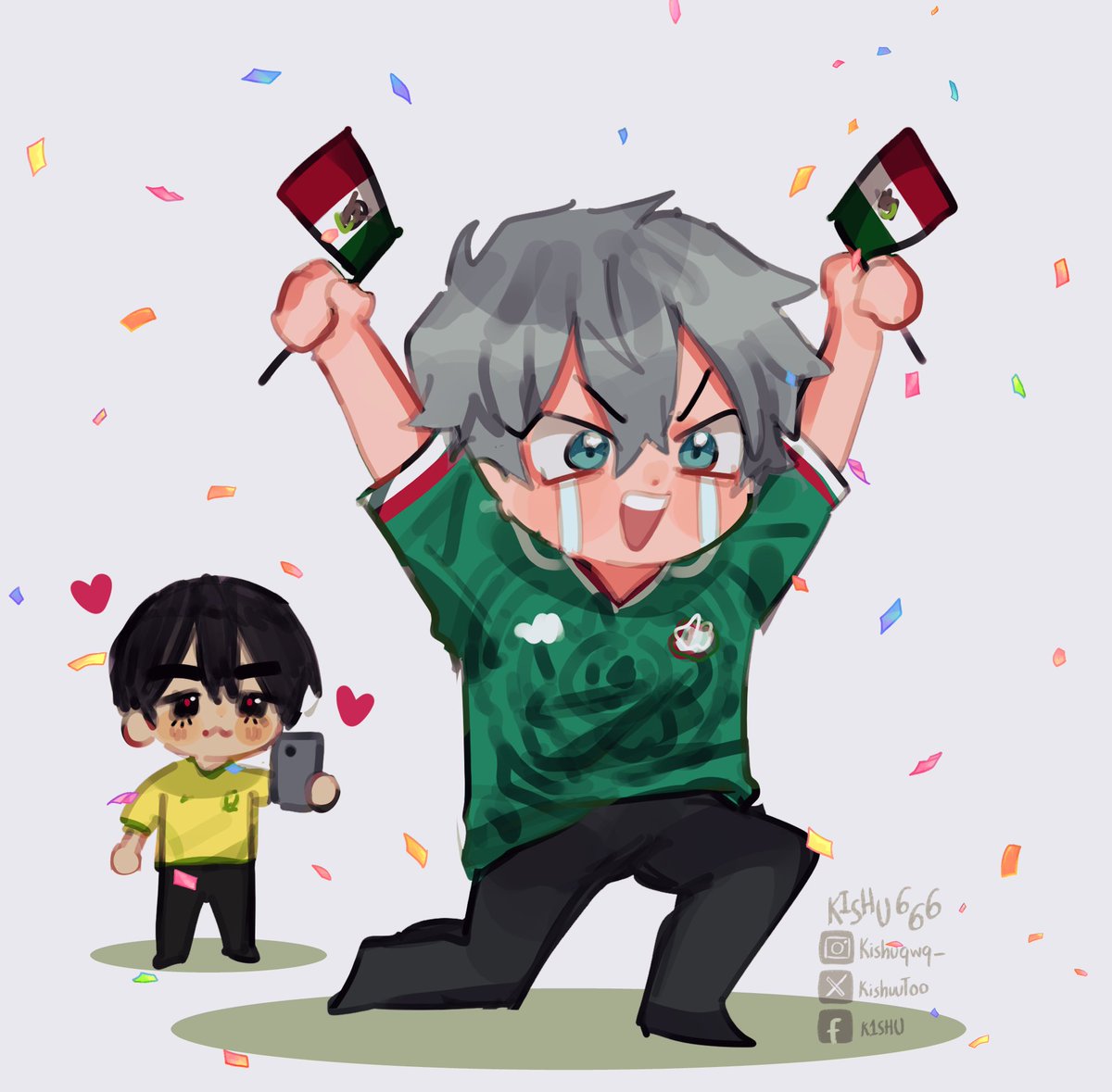 KishuuToo's tweet photo. México 🥳🇲🇽 https://t.co/EifZYdAz4e
