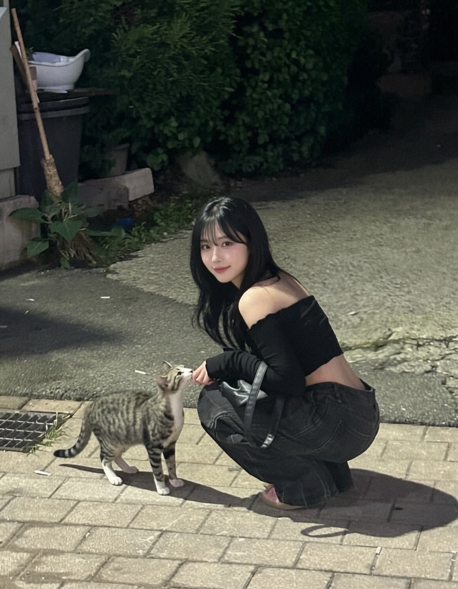 shiryohost's tweet photo. the internet fell in love with this unexpected duo 🐱👀 https://t.co/2LsgB7fIMV