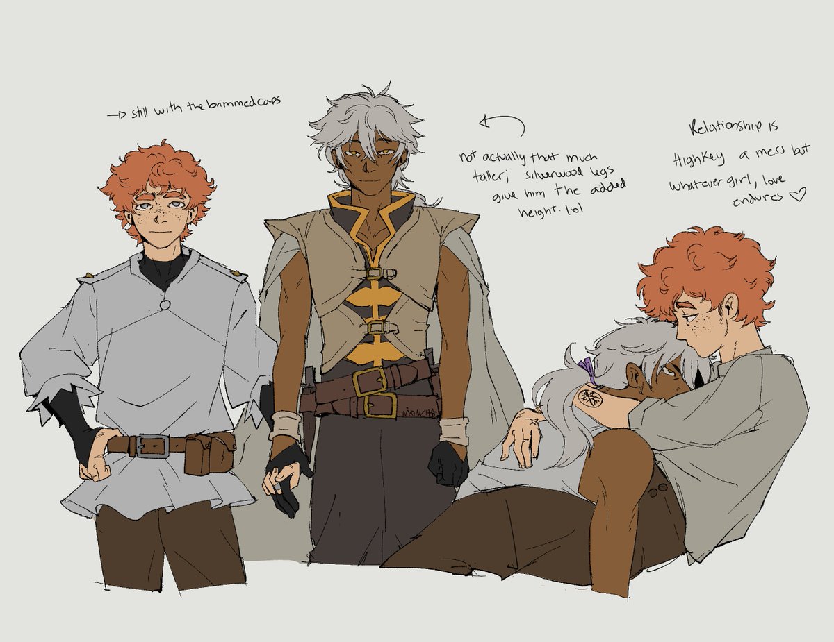 ramoncito411267's tweet photo. this drawing took me awhile to finish not sure why, anyways, slightly aged up AU where they´re still with the brims. im sure theyll b fine
#Δ帽子 #witchhatatelier  #whaspoilers https://t.co/cztInA4W90