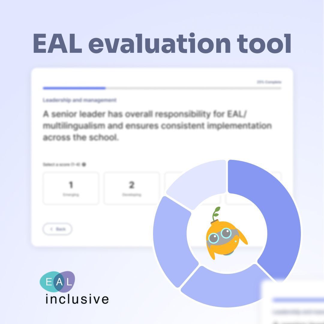 FlashAcademy_HQ's tweet photo. Are you confident your #EAL provision stands up to inspection and compliance scrutiny?

Strengthen your strategy and identify clear next steps with our EAL evaluation tool – a practical self-evaluation tool designed to help schools get inspection-ready.

Developed in collaboration with Anna Leaman of EAL Inclusive, the evaluation tool supports leaders and educators to evaluate their strategy for multilingual learners across four key areas:

👉Leadership and management
👉Teaching and learning
���School environment and pastoral provision
👉Assessment

You’ll receive average scores for each domain, alongside tailored recommendations to help you prioritise areas for improvement and embed effective practice across your school. 

Start your evaluation for free👉 https://t.co/3c01UIoRxP 

#EALStrategy #EALProvision #UKSchools #MultilingualLearners #EALTeacher