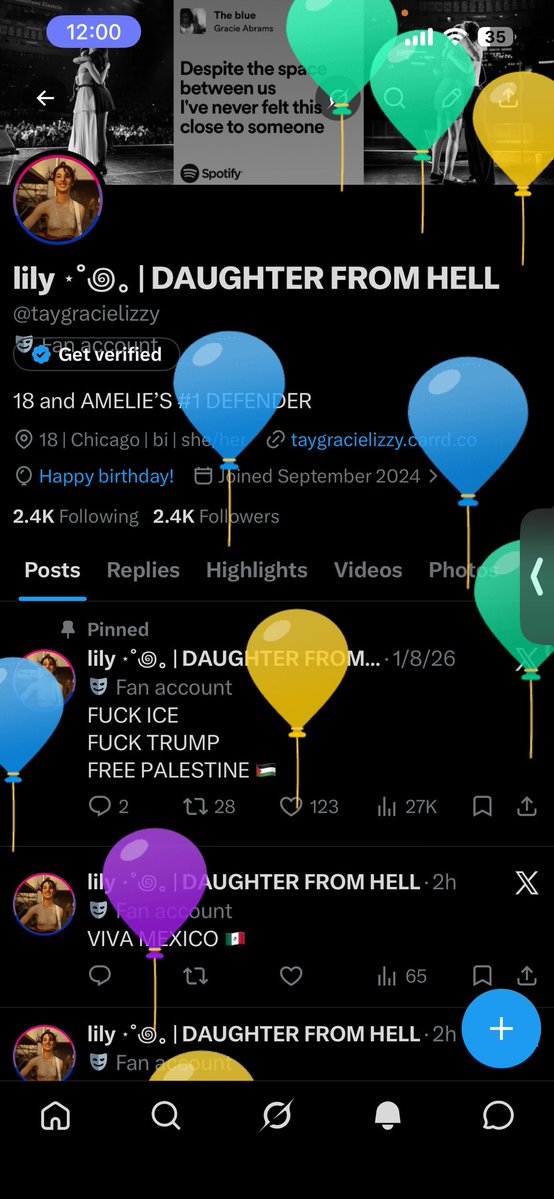 lily ⋆˚꩜｡ | DAUGHTER FROM HELL tweet media