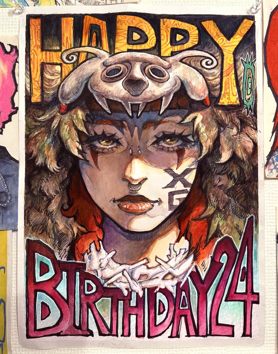 RyudaiHara's tweet photo. 沢山のジュリンさんで祝う🤍
 #XG_JURIN  #XG_fanart 
 #XG  #HAPPY_JURIN_DAY https://t.co/vLmxFFjp5R