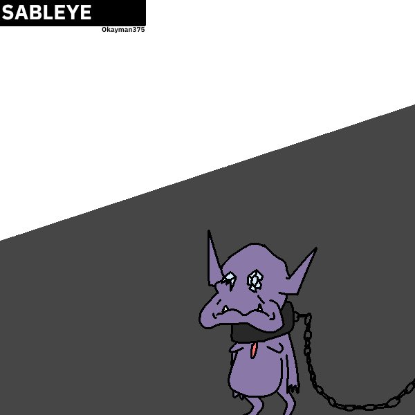 Okayman375's tweet photo. //50. SABLEYE

"Guess who embarrassed me at therapy todaaaayy?"

#pokemon #pokemonart #fanart https://t.co/FKcPRzrG6N