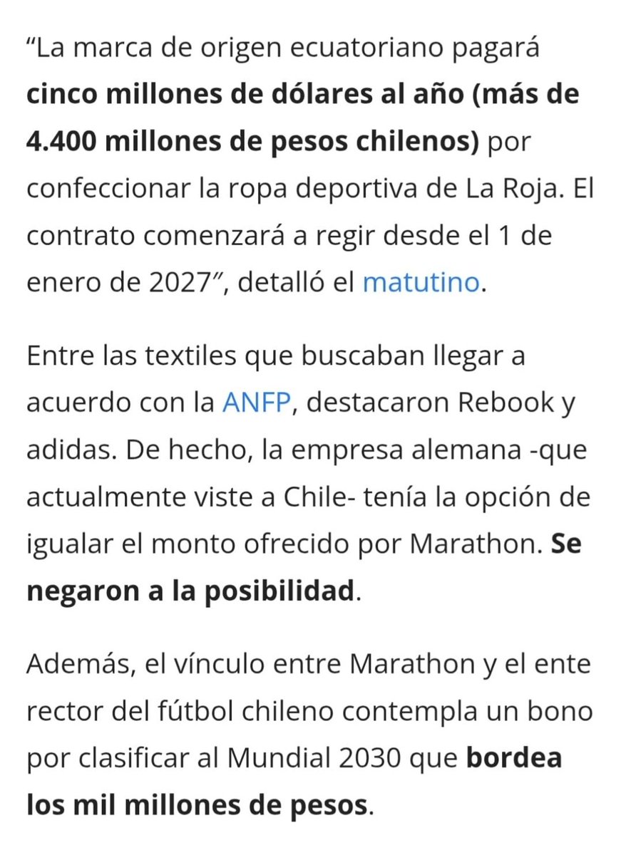 FABIANGALLARDOM's tweet photo. .@marathonsports_ vestirá a partir del 1ero de Enero del 2027 a la @LaRoja.Felicitaciones a sus ejecutivos principales por  lograr la firma de este contrato que prestigia a nuestra marca de indumentaria  deportiva ecuatoriana.⚽️🇪🇨🇨🇱⚽️ https://t.co/uFENX71RSm