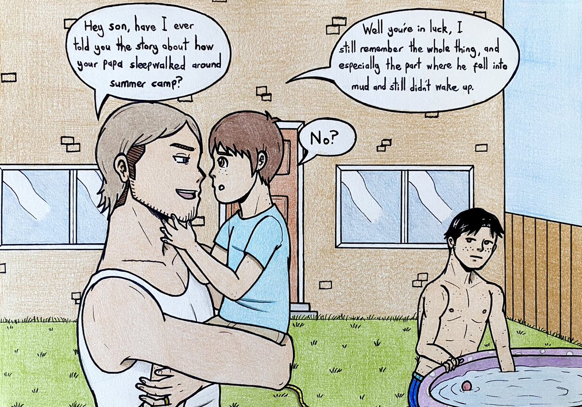 Natsuki208's tweet photo. JeanMarco Summer Solstice 2026 - Day 5: Tease 😏

Jean gets back at his husband with another embarrassing story.
#Jeanmarco #JMSS2026 #JMWeek2026 https://t.co/psls4sOSSm